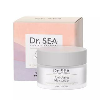 Антивіковий Зволожувальний Крем Dr.sea З Гліктензилом І Гіалуроновою Кислотою Spf15, 50 Мл
