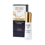 Живильний Нічний Крем Для Обличчя Dr.sea З Золотом І Вітаміном Е, 50 Мл