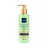 Гель Для Вмивання Famirel Cucumber, Moringa, Fresh Mint, 200 Мл З Гіалуроновою Кислотою, Вітамінами B5, E