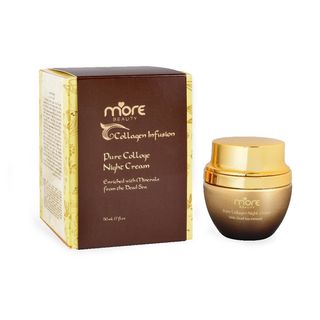 Нічний Крем Для Обличчя Та Шиї 25+ "чистий Колаген" More Beauty, 50 Мл