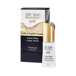 Ліфтинг Крем-сироватка Для Обличчя Dr.sea З Золотом Та Пептидним Комплексом, 30 Мл
