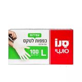 Латексні Рукавички Sushi Manusi Latex, 100 Шт L