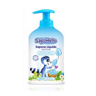 Дитяче Рідке Мило Солодка Вата 3+ Saponello, 300 Мл