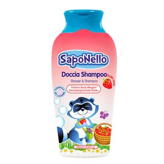 Дитячий Шампунь Та Гель Для Душу Saponello Червоні Фрукти