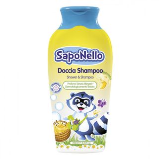 Дитячий Шампунь Та Гель Для Душу Банан 3+ Saponello, 250 Мл