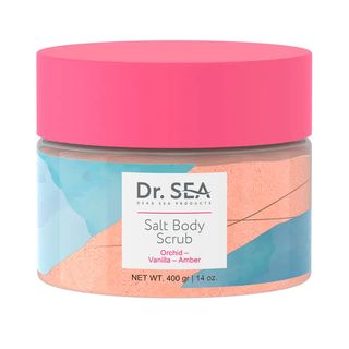Сольовий Скраб Для Тіла Dr.sea Орхідея, Ваніль Та Амбра, 400 Г