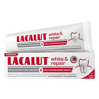 Lacalut Зуб Паста White & Repair 75мл
