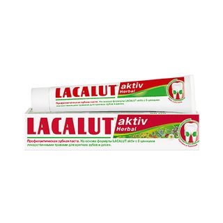 Lacalut Activ Herbal Зуб Паста 50мл