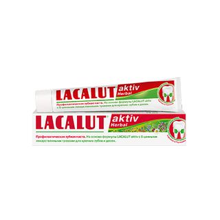 Lacalut Activ Herbal Зуб Паста 75мл