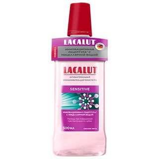 Lacalut Sensetive Ополаскиватель Антибактериальный Для Рта 500мл