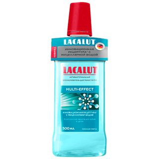 Lacalut Multi Effect Ополаскиватель Антибактериальный Для Рта 500мл