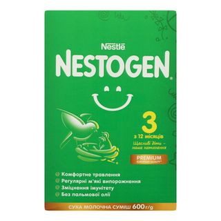 Nestle Nestogen 3 Смесь Сухая Молочная С 12мес 600г
