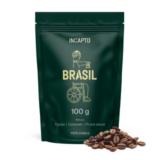Incapto Café de Brasil en grano 100g