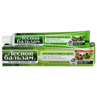 Лесной Бальзам Зуб Паста Дуб Фитовитал 75мл