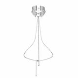 Metallic Mesh Металическое Колье С Цепочками [серебристый ] (22.15.1)