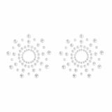 Mimi Наклейки На Соски Из Страз [жемчужный ] (22.5.19)