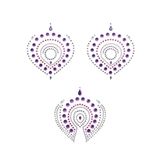 Flamboyant Наклейки На Соски Из Страз [розово-фиолетовый ] (22.5.18)