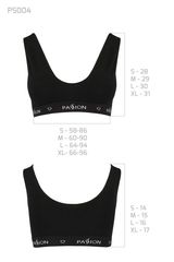 Топ И Трусики Ps004 [черный, Xl(48-50) ] (39.7.4)