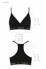 Топ И Трусики Ps008 [черный, Xl(48-50) ] (39.7.8)