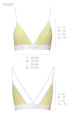 Топ И Трусики Ps007 [желтый, L(46-48) ] (39.7.7)