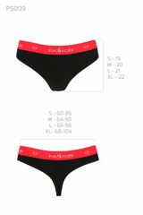 Топ И Трусики Ps009 [черно-красный, S(42-44) ] (39.7.9)