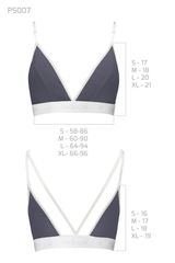 Топ И Трусики Ps007 [темно-серый, S(42-44) ] (39.7.7)