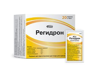 Регидрон Пор Д/пригот-я Раствора Д/приема Внутрь 18,9 Г № 20 Пакетики