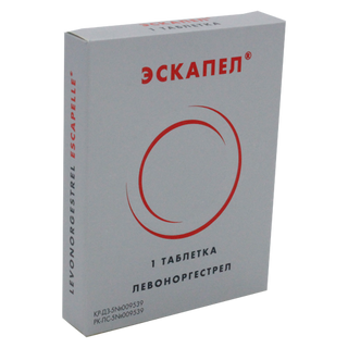 Эскапел 1,5 Мг, №1, Табл.