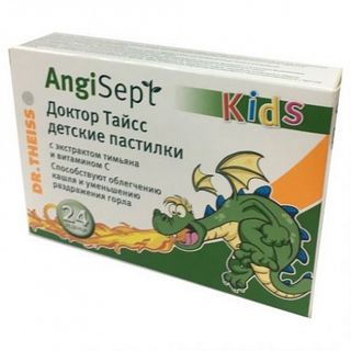 Доктор Тайсс Детские Пастилки 4+ №24,табл