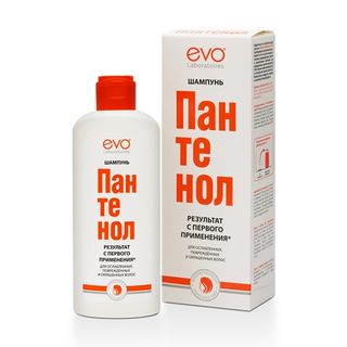 Evo Шампунь Для Волос Пантенол Для Ослабленных,поврежденных И Окрашенных Волос 250 Мл