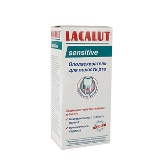 Lacalut Ополаскиватель Sensitive Для Полости Рта 300 Мл