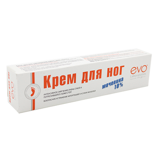 Evo Крем Для Ног С Мочевиной Серии Пантенол Восстанавливающий 50 Мл