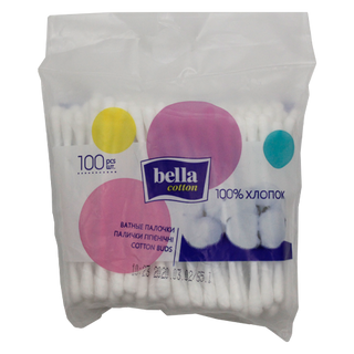 Bella Палочки Cotton Ватные № 100 Шт