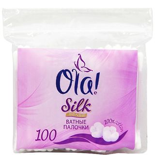 Ola Silk Sense Вата На Палочках В Полиэтиленовой Упаковке 100 Шт