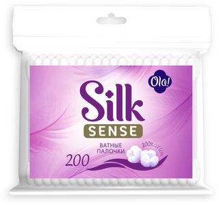 Ola! Ватные Палочки Silk Sense Банка № 200 Шт