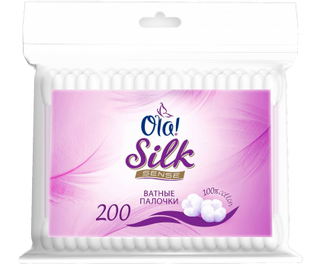Ola! Ватные Палочки Silk Sense Пачка № 200 Шт