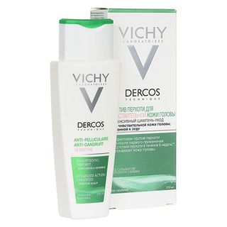 Vichy Шампунь-уход Против Перхоти Для Чувствительной Кожи Деркос Текник 200 Мл