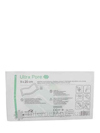 Повязка Для Ран Medrull Ultra Pore Самоклеящаяся 9х20см