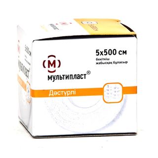 Лейкопластырь 5см Х 500см Мед. В Карт. Уп. (мультипласт®)