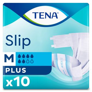 Tena Slip Plus Подгузники Для Взрослых Размер Medium 10 Шт