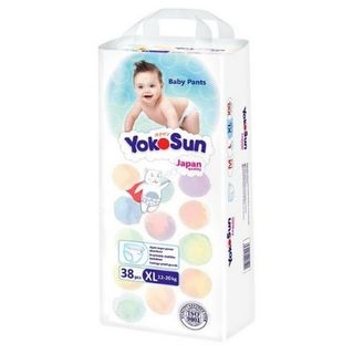 Yokosun Подгузники-трусики Premium Xl Для Детей 12-20 Кг П/эт Пакет № 38 Шт