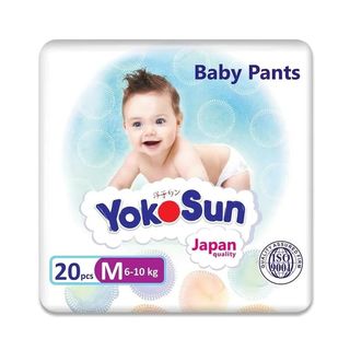 Yokosun Подгузники-трусики M Для Детей 6-10 Кг П/эт Пакет