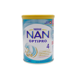 Nestle Cмесь Nan 4 Optipro Молочая Для Детей С 18 Месяцев 400 Г