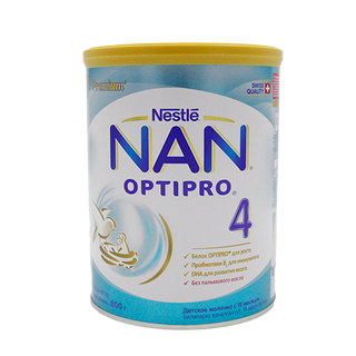 Nestle Смесь Nan 4 Optipro Молочная Для Детей С 18 Месяцев 800 Г