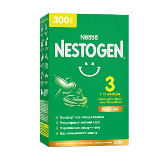 Nestle Смесь Nestogen 3 Молочная Для Детей С 12 Месяцев 300 Г