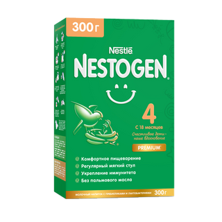 Nestle Смесь Nestogen 4 Молочная Для Детей С 18 Месяцев 300 Г