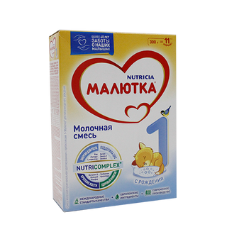 Малютка Молочная Смесь 1 Для Детей С 0 Месяцев 300 Г