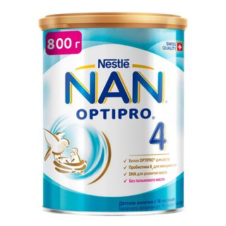 Nestle Nan 4 Optipro 4 (3 X 350 Г) Влг