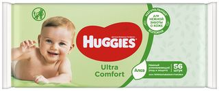 Huggies Салфетки Bw Ultra Comfort Aloe 56 Шт