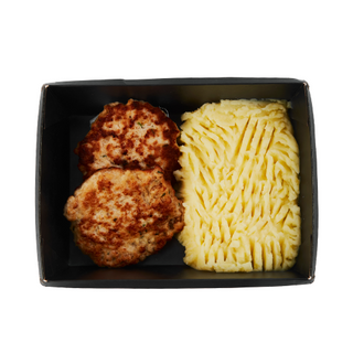 Котлета рубленная куриная с пюре, 300 гр.Uppetit